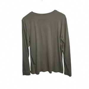 Olive Long Sleeve Women's Blouse